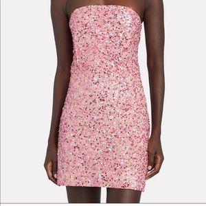 Retrofete Sequin Pink Dress